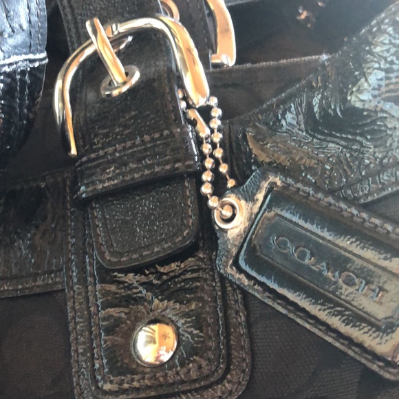 Coach purse - shoulder tote - Picture 4 of 6